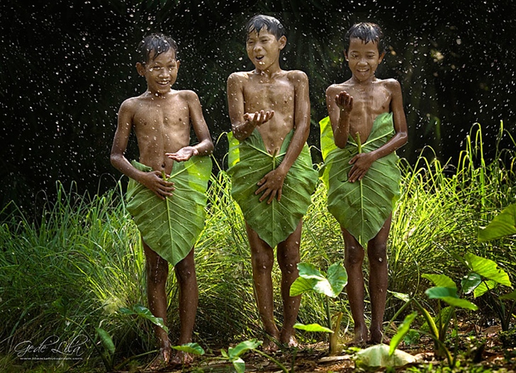 endonezya çocuklar fotoğraf 