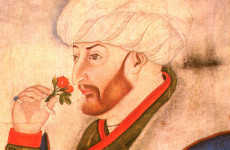 fatih sultan mehmet gül minyatür
