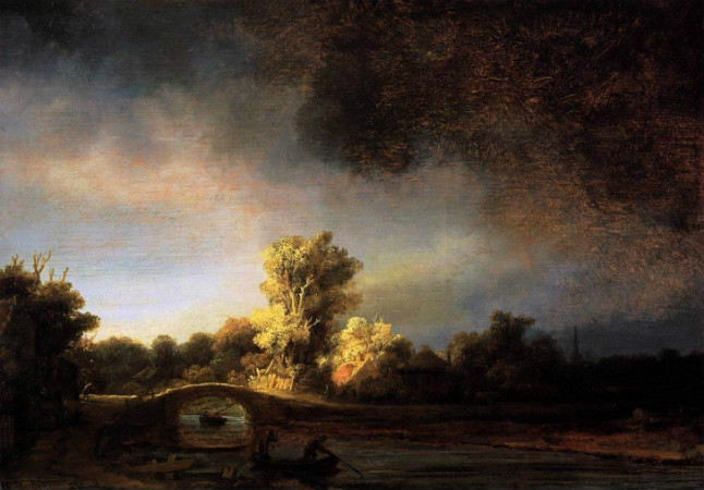 Rembrandt-Landscape-With-a-Stone-Bridge-1638