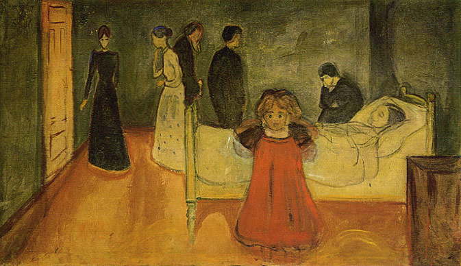 Edvard Munch - Ölü Anne ve Çocuk