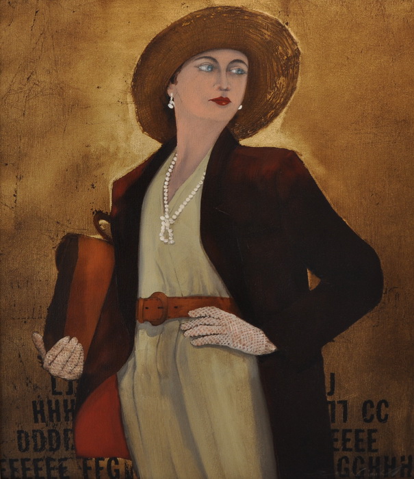 Faruk Cimok - Şapkalı Kadın