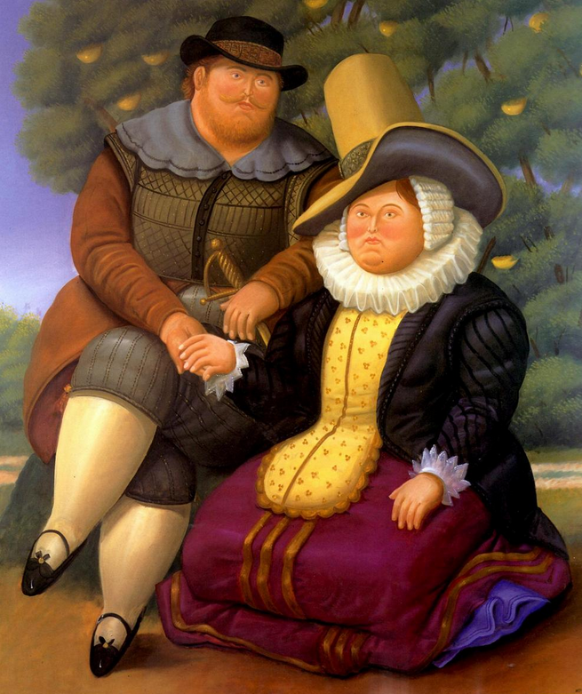 Fernando Botero - Rubens ve Karısı