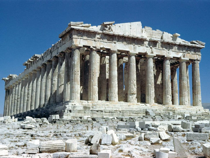 parthenon tapınağı