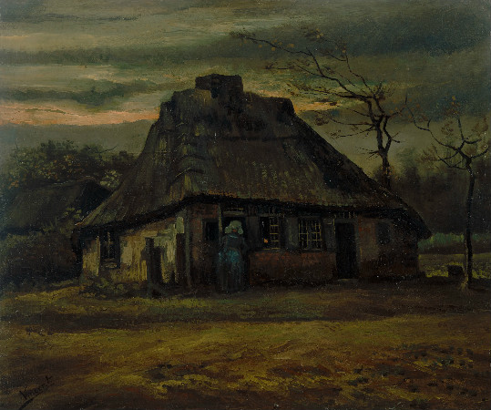 van gogh - cottage