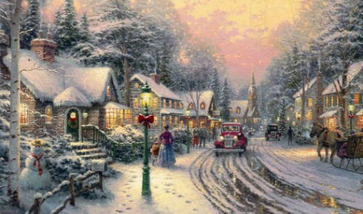 Thomas Kinkade, Village Christmas