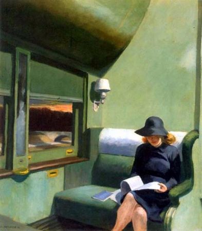 Edward Hopper, Compartment C Car, 1938