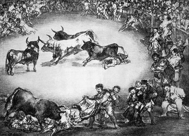 Francisco Goya, Diversion de Espana