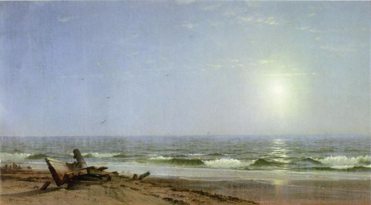 William Trost Richards, Sunlight On The Shore