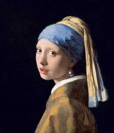 Johannes Vermeer, The Girl With A Pearl Earring, 1665