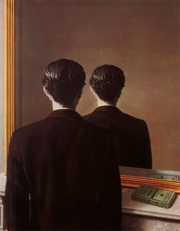 Rene Magritte, Not To Be Reproduced, 1937