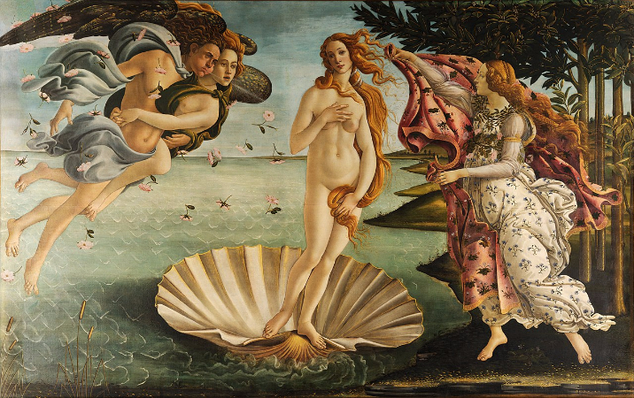 Sandro Botticelli, The Birth of Venus, 1485