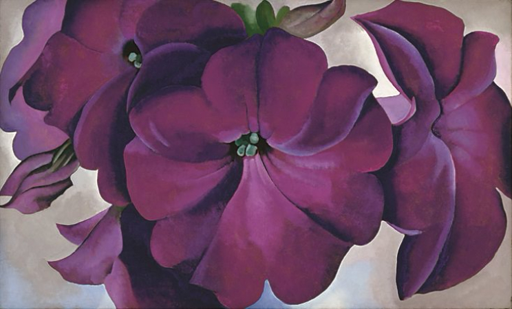 Georgia O'Keeffe, Petunias, 1925