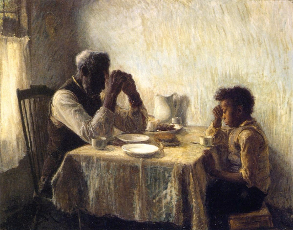 Henry Ossawa Tanner, The Thankful Poor, 1894