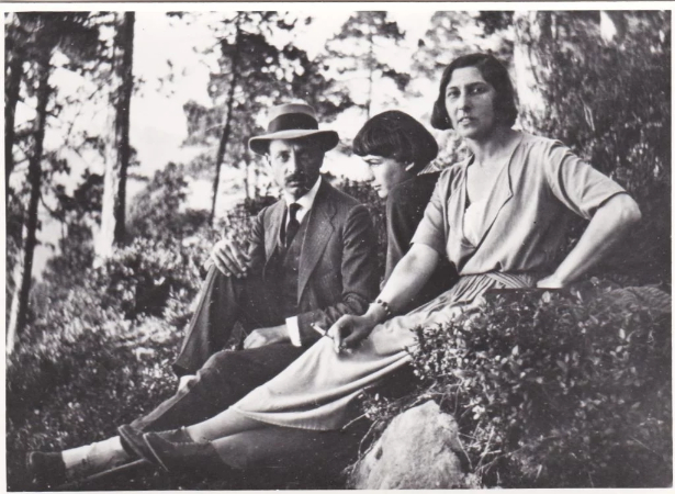 Rainer Maria Rilke, sevgilisi Baladine Klossowska ve onun oğlu ressam Balthasar Klossowski de Rola