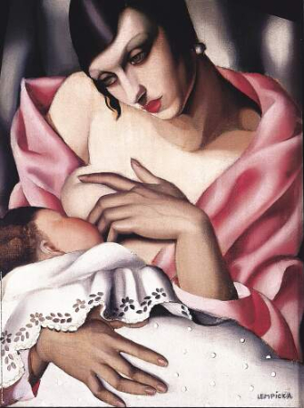 Tamara de Lempicka, Maternity, 1928