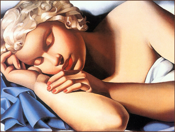 Tamara de Lempicka, Sleeping Woman, 1935