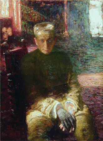 İlya Repin, Portrait of Alexander Kerensky, 1918