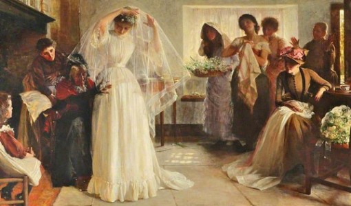 John Henry Frederick Bacon, The Wedding Morning, 1892