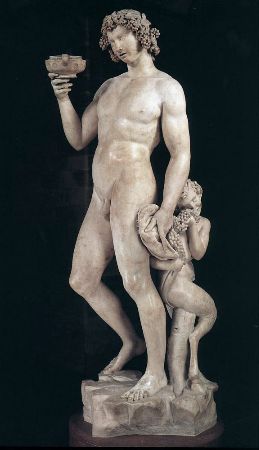 Michelangelo, Bacchus, 1497