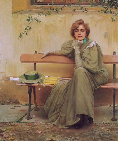 Vittorio Matteo Corcos, Dreams, 1896