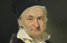 Christian Albrecht Jensen, Carl Friedrich Gauss, 1850