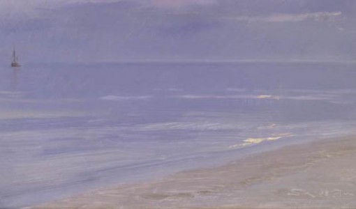 Peder Severin Krøyer, Skagen Beach In Moonlight, 1899
