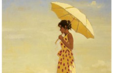Jack Vettriano, Girl and Parasol