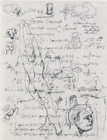 feynman, Equations and Sketches, 1985