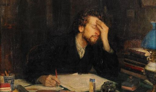 Leonid Osipovich Pasternak, The Torments of Creative Work (2)