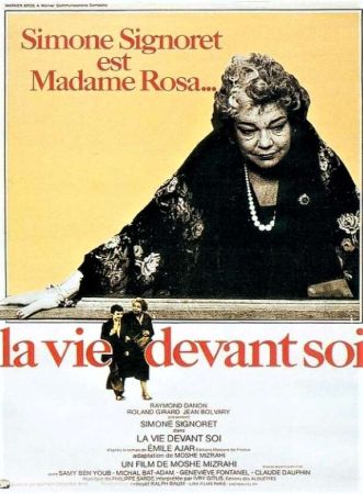 Simone Signoret ve Film Afişi