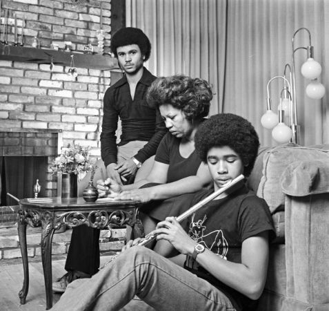 Toni Morrison ve 2 Oğlu