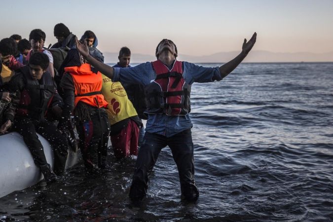 Denizde Yakalanan Mülteciler