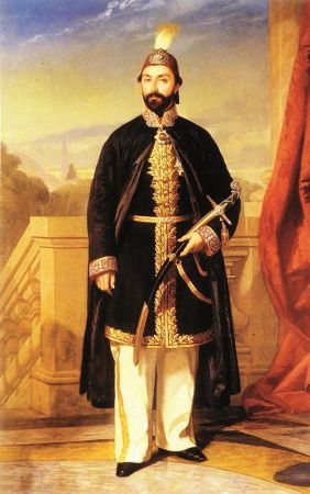 Rupen Manas, Portrait of Abdulmecid I, 1857