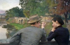 Emile Friant, The Lovers (Autumn Evening), 1888 (1)