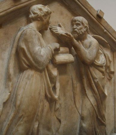 Luca Della Robbia, Plato ve Aristotales, 1437-39