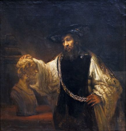 Rembrandt, Aristotle with a Bust of Homer, 1653