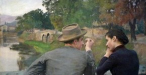 Emile Friant, The Lovers (Autumn Evening), 1888 (3)