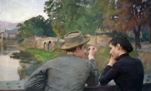 Emile Friant, The Lovers (Autumn Evening), 1888 (3)