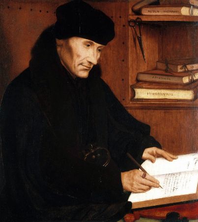 Quentin Matsys, Portrait of Erasmus of Rotterdam