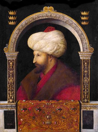Gentile Bellini,  Sultan II. Mehmed, 1480
