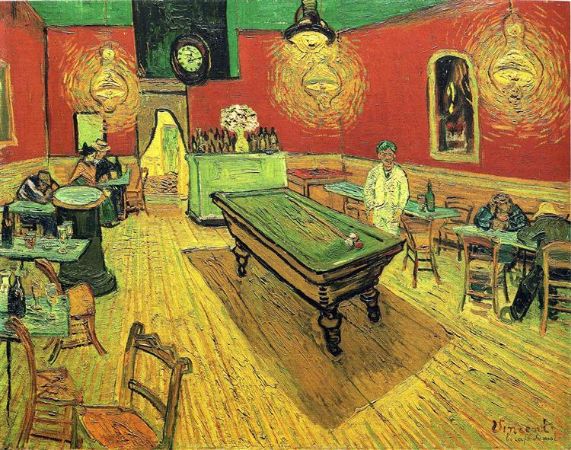 Van Gogh, The Night Cafe, 1888