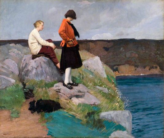 Laura Knıgth, The Cornish Coast, 1917