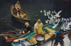Nowell Convers Wyeth, Dark Harbor Fishermen, 1943 (1)