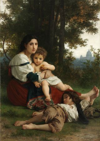 William-Adolphe Bouguereau, Rest, 1879