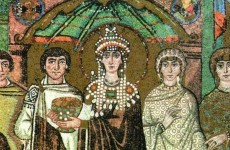 Thedora, İmparator Justınianus'un Karısı, San Vitale Bazilikası (1)