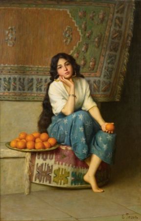 Enrique Serra  Auqué. The Orange Seller