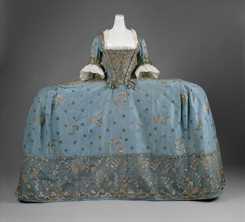 1750'li yıllara ait bir kostüm