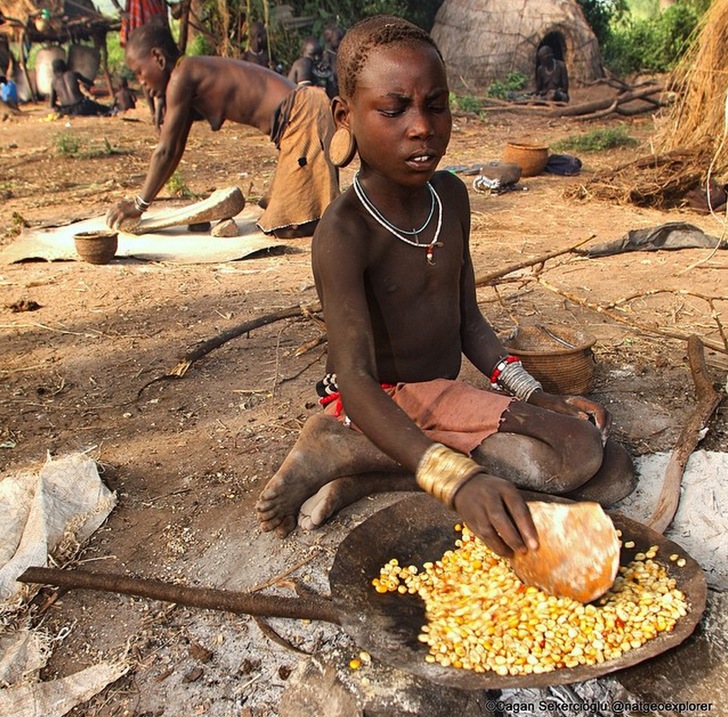 Etiyopya Küçük Kız