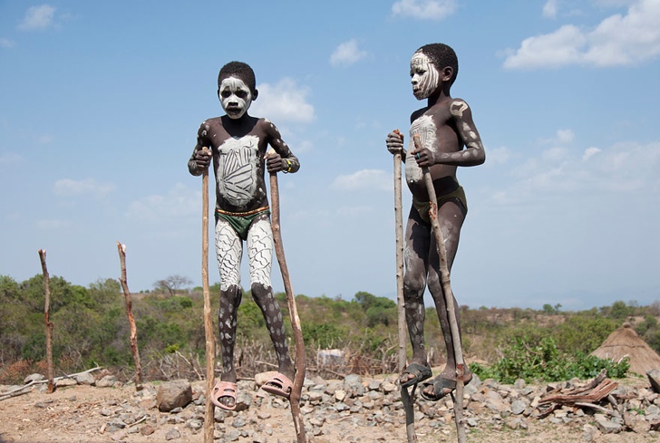 etiyopya çocuklar fotoğraf