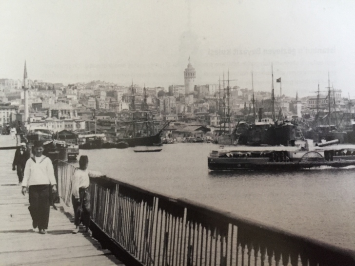 haliç köprüsü hayratiye eski istanbul